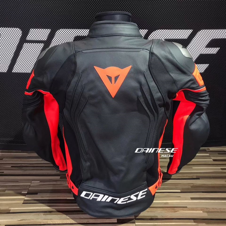 Authentic Dennis Dainese Racing 3 da titan mới đua xe máy đầu máy da chống vỡ - Xe máy Rider thiết bị trợ lực đầu gối