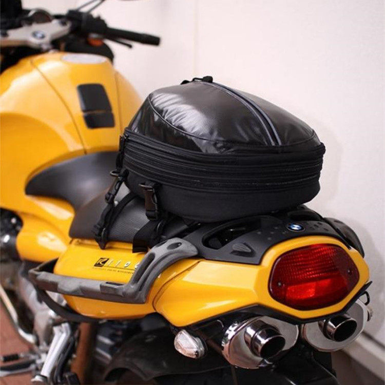 Motorcycle back seat back seat bag Helmet bag rainproof charter car equipment bag luggage bag Rear tail box