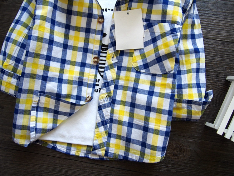 Chemise enfant à manche longue - Ref 2082994 Image 15