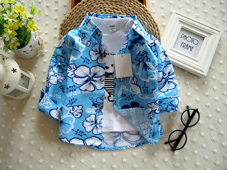 Chemise enfant à manche longue - Ref 2082974 Image 15