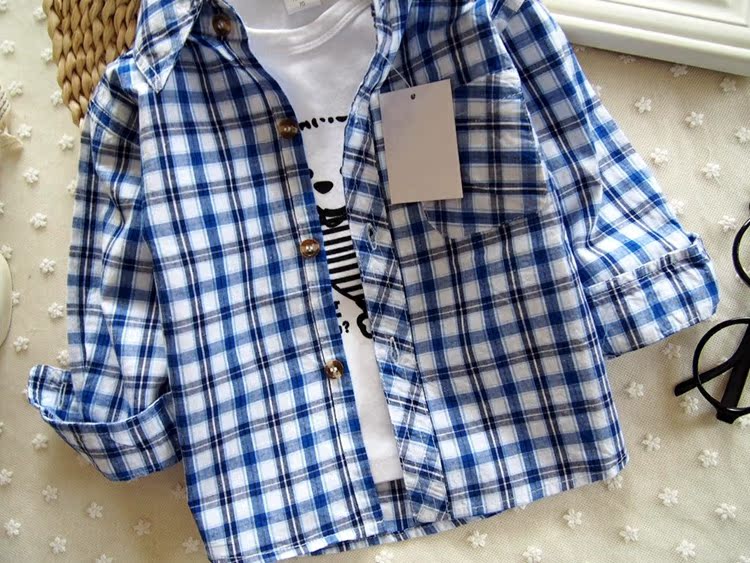 Chemise enfant à manche longue - Ref 2082974 Image 12