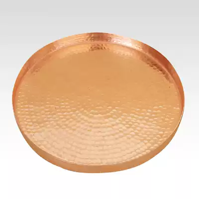 Impression copper Pure copper red copper plate Handmade copper small plate Copper plate Mini plate Pure copper plate
