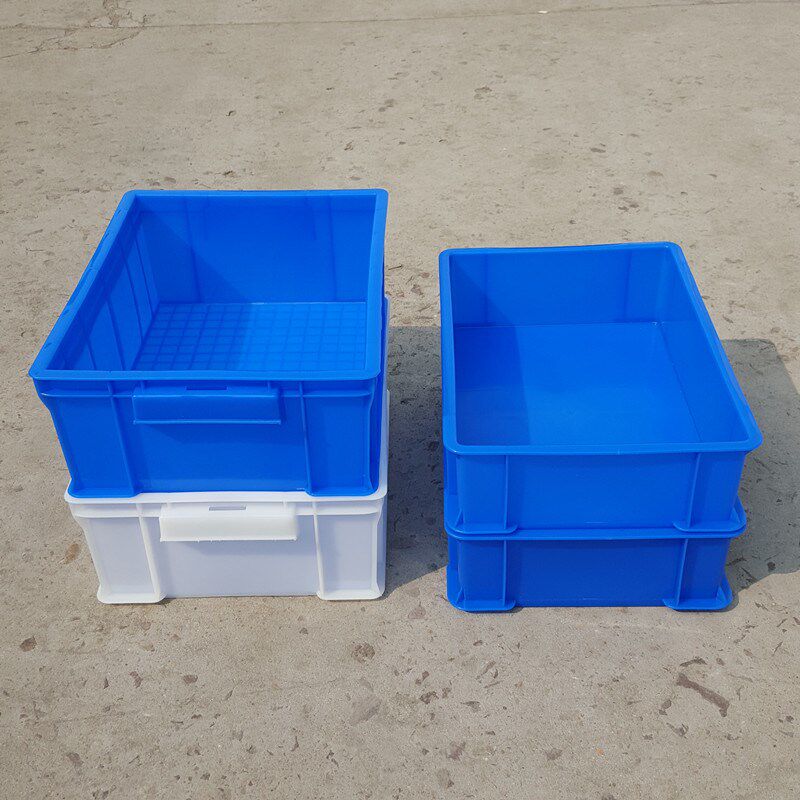 Plastic frame, plastic box, food small plastic basket, rectangular box, turnover box, white basket, cooked plastic box, wholesale box
