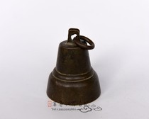Mid-Qing Dynasty copper bells special-shaped old bells double-layered copper bells fine copper bells pure copper antique bells
