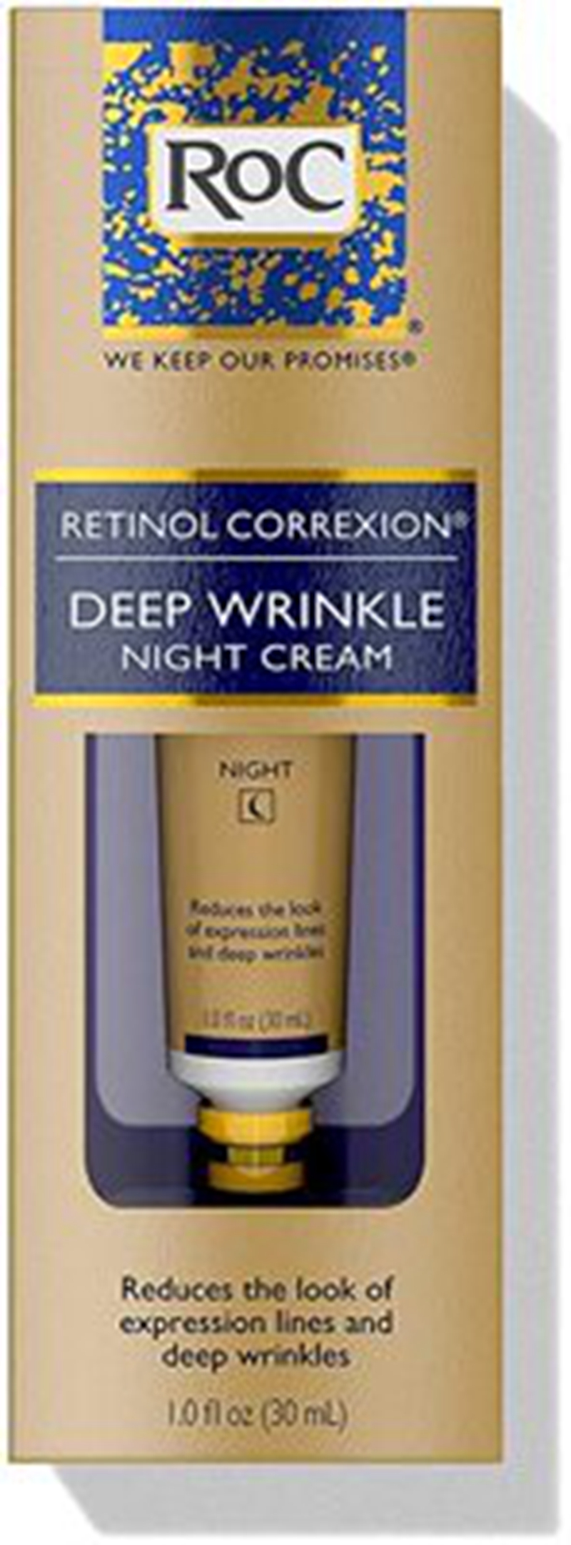 Spot RoC Retinol Correxion Deep wrinkl Anti-Aging Right Cream-T