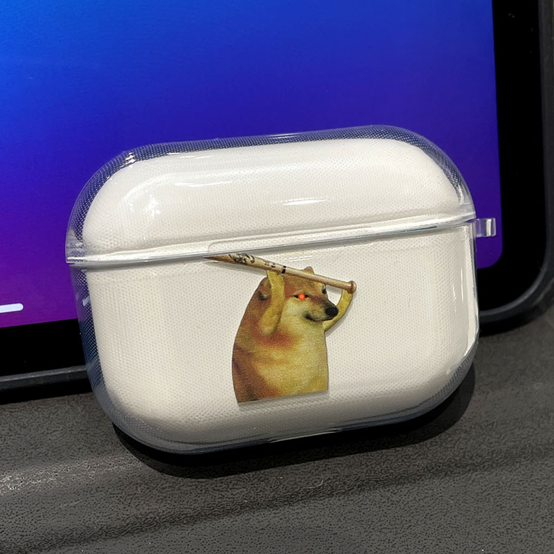 It's all shell original beating people dog headphone sleeve AirPods3 Generation Pro headphone shell protective shell transparent protective shell