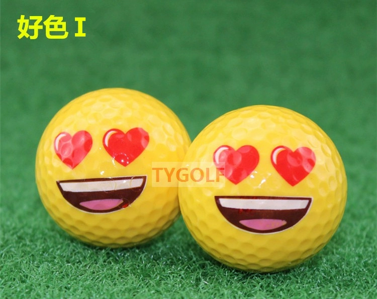 Bóng golf mới quà tặng bóng 12 phim hoạt hình bóng đôi bóng thực hành golf Tùy chỉnh