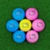 Quả bóng golf mới Thực hành đôi bóng Quả bóng pha lê Bóng quà tặng Tùy biến LOGO Trẻ em Golf Golf
