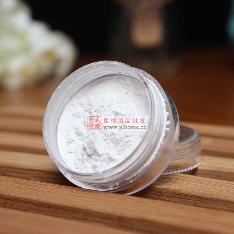 White sparkling eye shadow brightening highlight powder photo studio eye bright powder small glitter eye makeup fine powder eye corner brightening powder