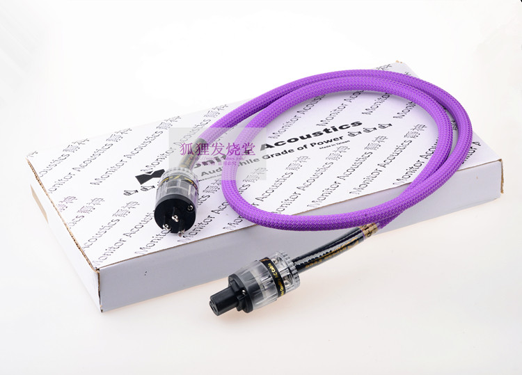 Monitor Acoustic Quiet God's new standard American power cord MaQ-101-RG