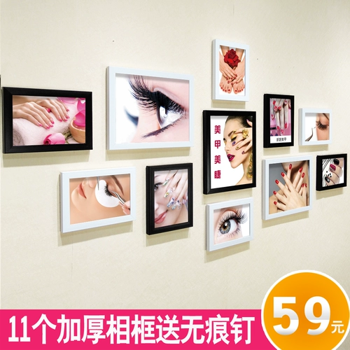 Постер для маникюра для ресниц, настенная фоторамка