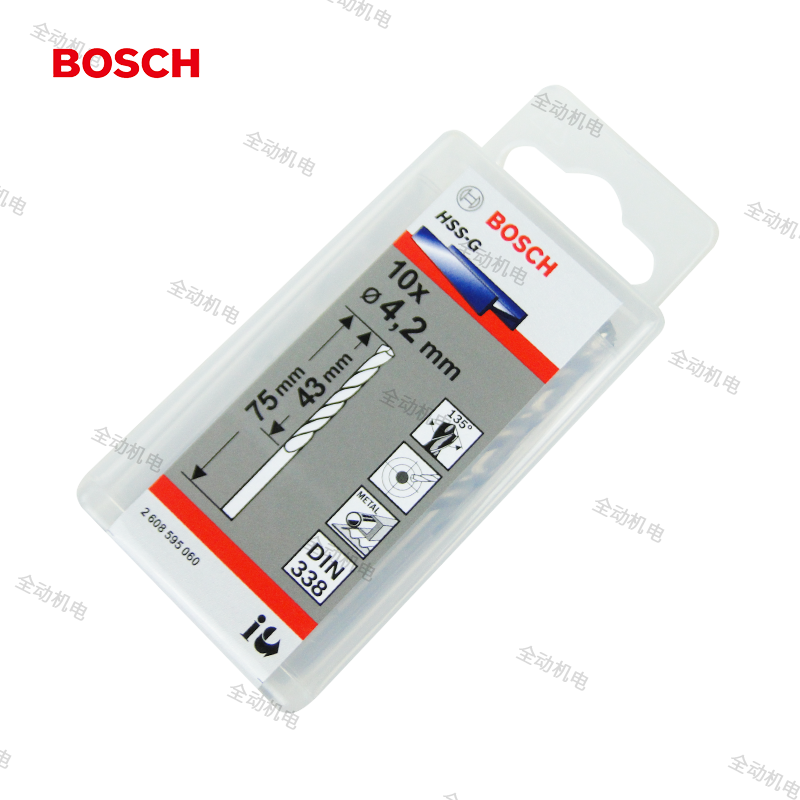 German Bosch Twist Drills 4 2mm 4 3mm 4 6mm Drill Metal Wood Plastic, etc.-Taobao