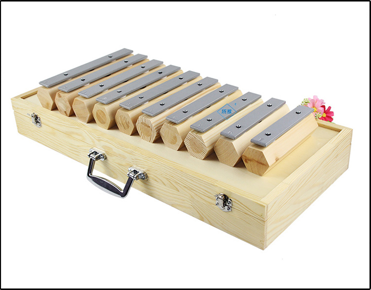 Nhạc cụ gõ Orff chuyên nghiệp đích thực gõ vào đàn piano nhôm đàn piano 8 âm thanh 10 âm thanh 17 âm thanh gạch khối carillon trợ giảng - Nhạc cụ phương Tây đàn guitar điện