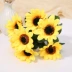 Mô phỏng Sun Flower Daisy Nhà hàng Phân vùng Phụ kiện Trang trí Vị trí Trang chủ Hoa Trang trí Ban công Trang trí Phụ kiện - Hoa nhân tạo / Cây / Trái cây Hoa nhân tạo / Cây / Trái cây