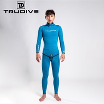 TRUDIVE Submersible Double-sided overplay male free subsuit double sided wearing mens split diving suit sunscreen 2022
