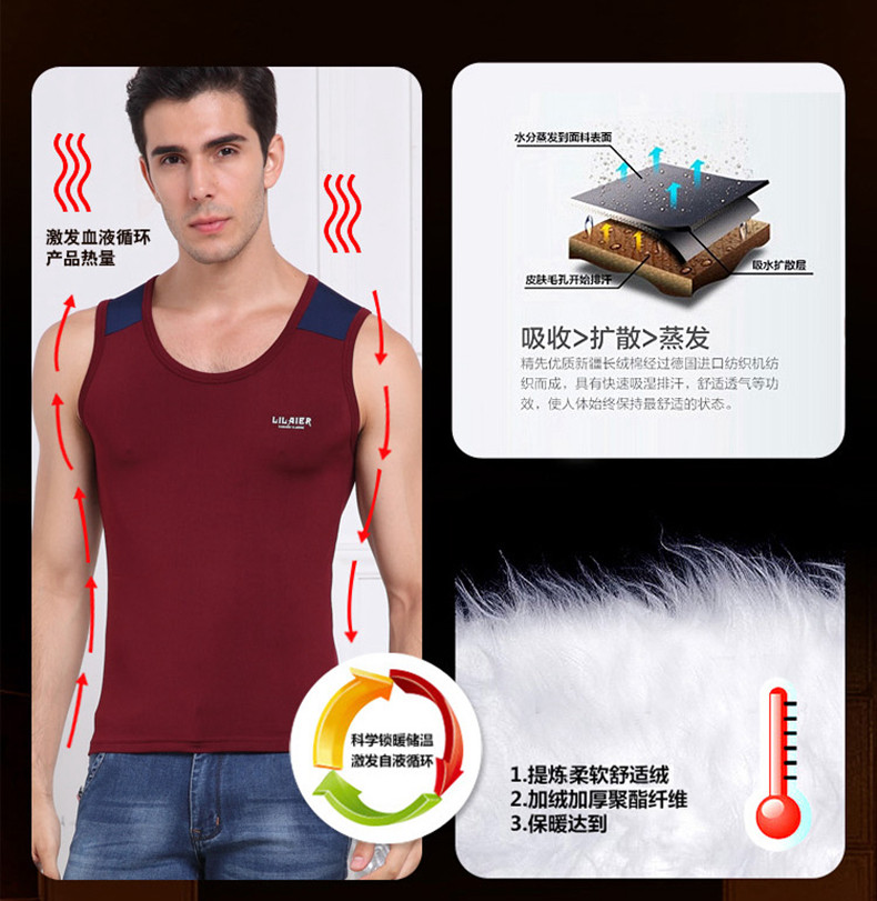 Sous-vêtement chaud jeunesse QYG16C004 en polyester, polyester,  - Ref 744257 Image 9