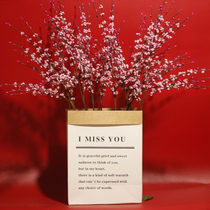 Mens and womens childrens clothing shop window decoration decoration props home living room flower arrangement Net Red Anchor room decoration background