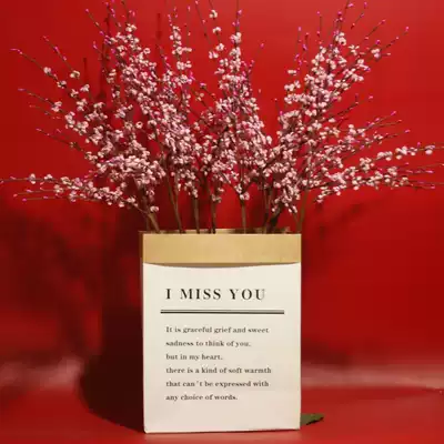 Men's and women's children's clothing shop window decoration props home living room flower arrangement Net Red Anchor room decoration background