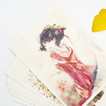 Honeybee dad beepapa painted Playboy II retro postcard