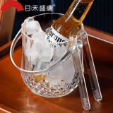 Ведро для льда, акриловые кубики льда для коммерческого использования для домашнего использования, подходит для караоке-баров, популярно в интернете