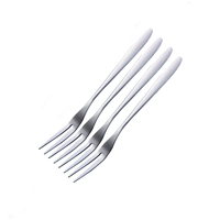 Вилка для фруктов из нержавеющей стали, 4 шт