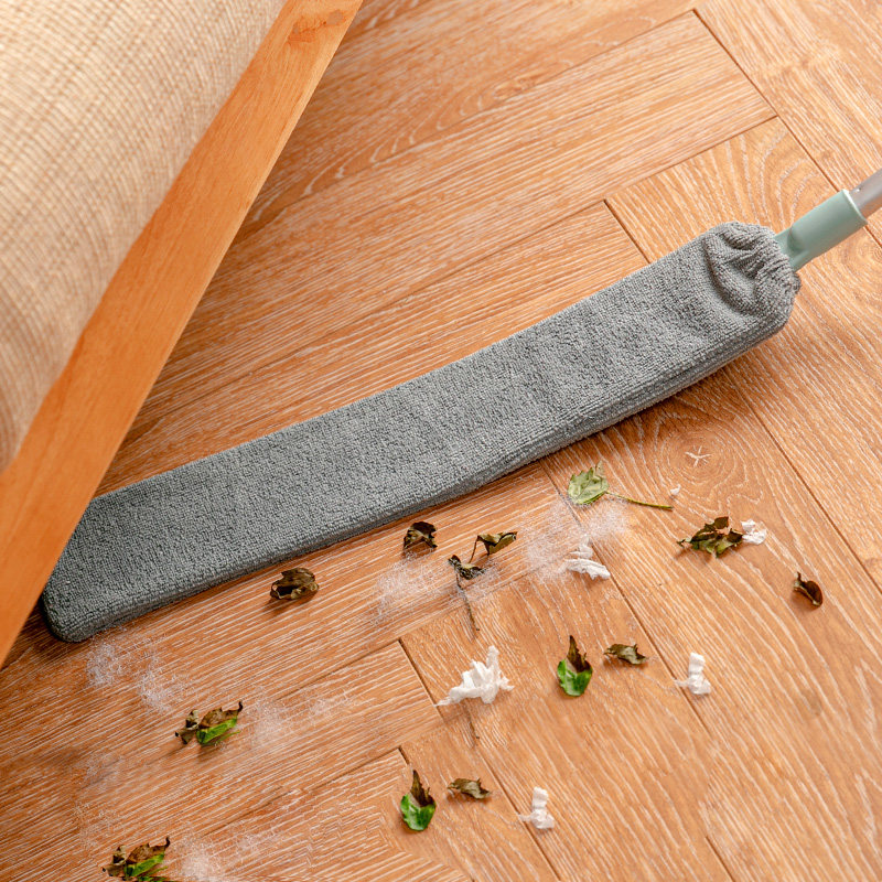 Bed bottom cleaning artifact gap cleaning bed bottom dust cleaning cleaning bed sweeping ash rubbing bed bottom lengthened handle retraction