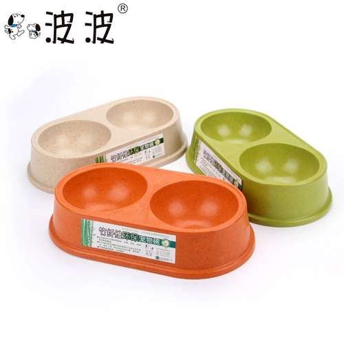 波波 Bobo Новый стиль бамбуковый волокно экологически чистое питомца чаша для питомца Pet Bowl Dog Bow
