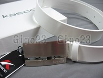 kasco golf womens golf box belt white counter