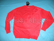 ping golf mens golf sweater red round neck acrylic material export genuine