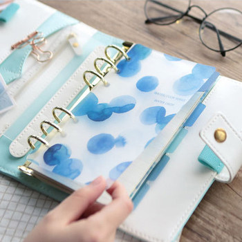 A5a6 loose-leaf book divider page pvc ledger accessories