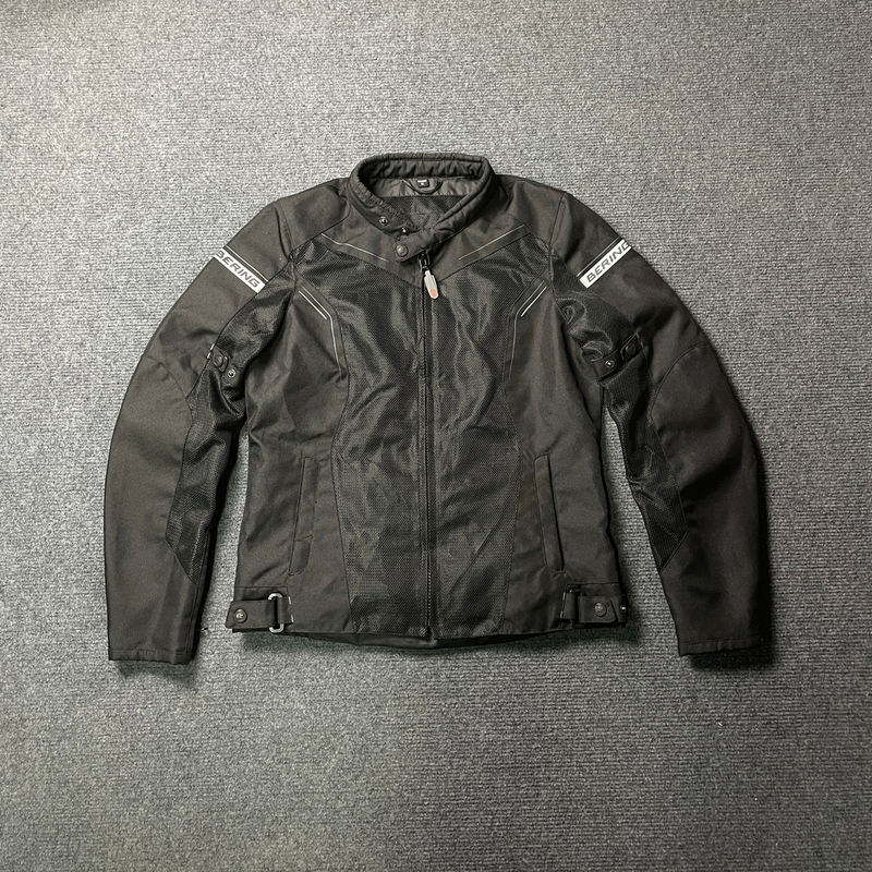 Women's Motorcycle Riding Jacket, Summer Style Mesh Ventilated Riding Jacket with Built-In Slow-Rebound Protective Gear