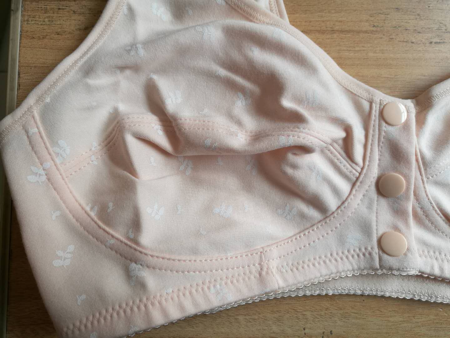珍 51 0151 Phụ nữ trung niên kích cỡ lớn cotton phía trước mở khóa áo ngực không có vòng thép mỏng phần vest cotton do lot bigsize