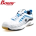 Giày cầu lông Bonny Giày nam 901 Giày nữ 905 Giày lông 902 chống trơn trượt giày cầu lông yonex Giày cầu lông