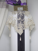 Flower Valley lace embroidery bedside table European towel air conditioner cover cloth coffee table washing machine dust cover cloth fabric