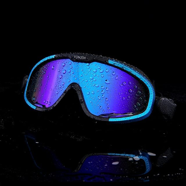 Free anti-fog agent large-frame goggles swimming goggles high-definition sealed anti-fog colorful reflective fashion swimming goggles