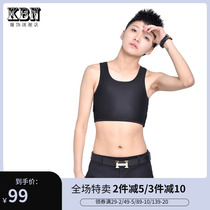 KBN les corset chest three-row adhesive hook chest tt handsome large size corset short summer thin ice silk mesh 020