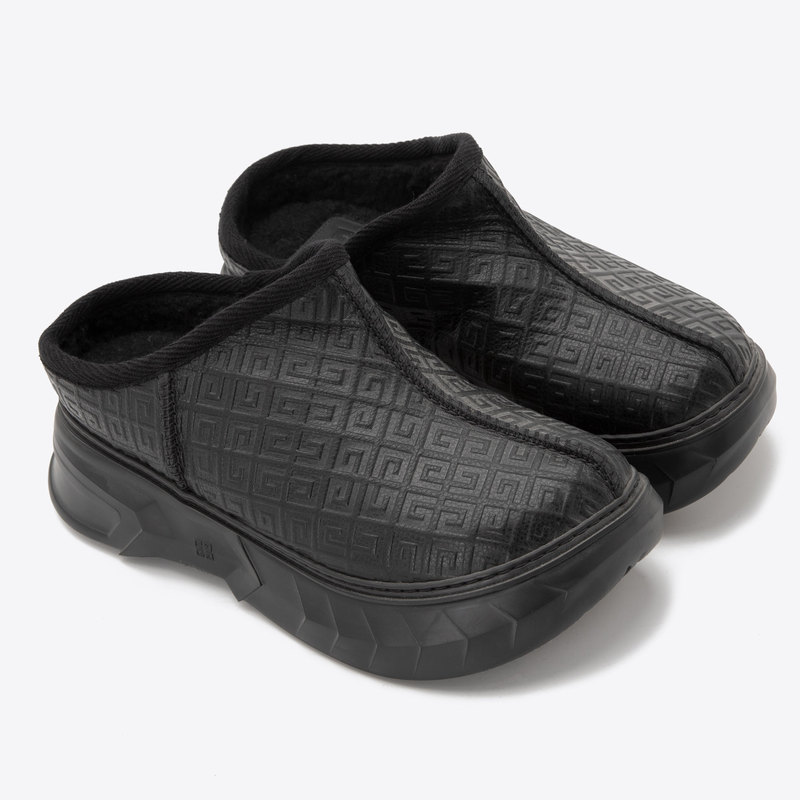 Givenchy Givenchy Autumn and Winter New Men's Logo Pattern Thick-Soled Closed-Toe Slippers Yintai 301604