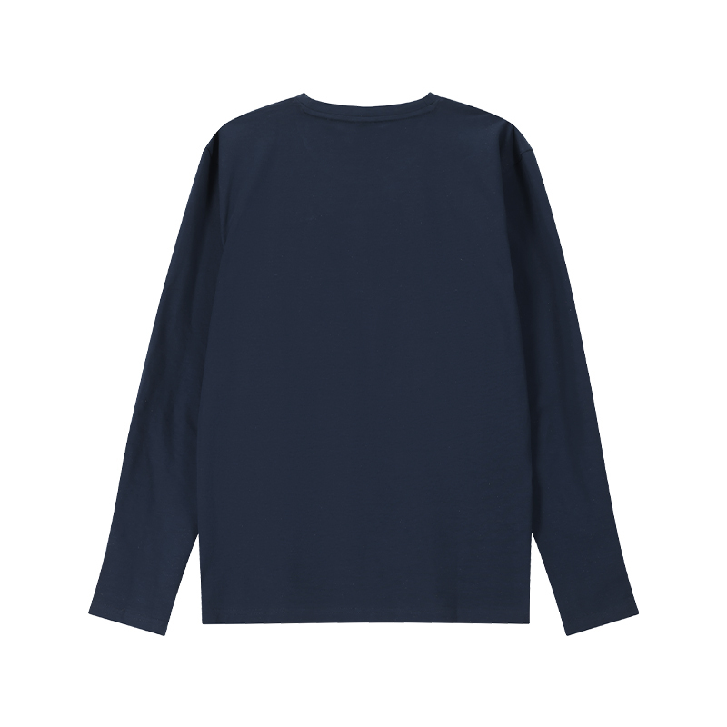 Hugo Boss Men's Small Logo Rubber-Printed Round Neck Long-Sleeved T-Shirt 300095 Hugo Boss Men's Small Logo Rubber-Printed Round Neck Long-Sleeved T-Shirt 300095