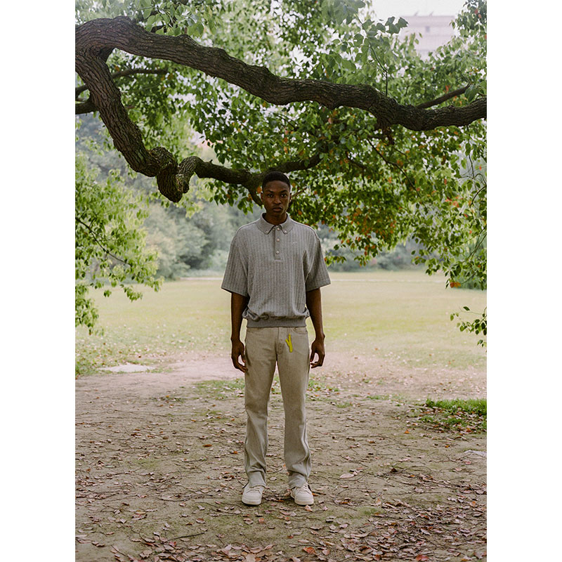 The Last Redemption Yang Yang The same men and women American retro silver buckle fall Polo 300231