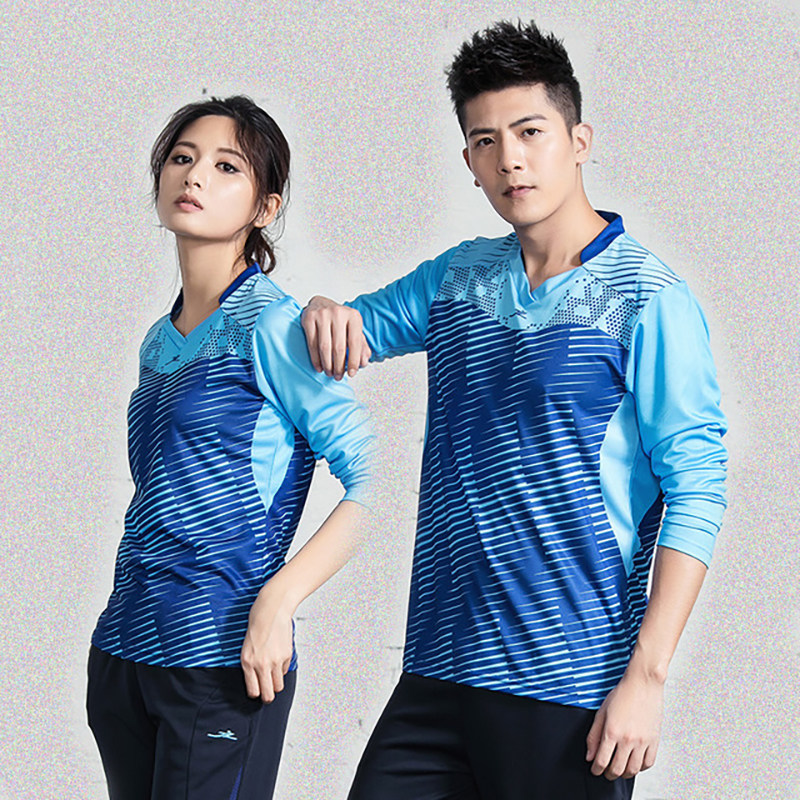 Badminton clothes female sports men 2021 new fashion world Championships spring and summer Korean net row table tennis dress suit