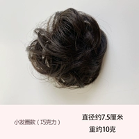 Маленький круг волос (шоколад)