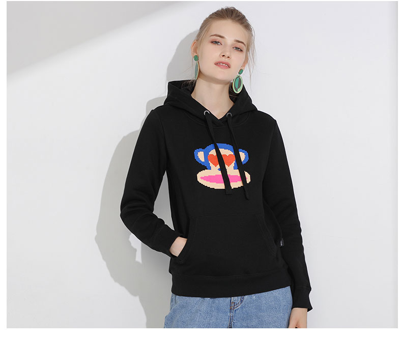 Sweatshirt femme PAUL SINGE FRANC GRANDE BOUCHE - Ref 3216627 Image 9