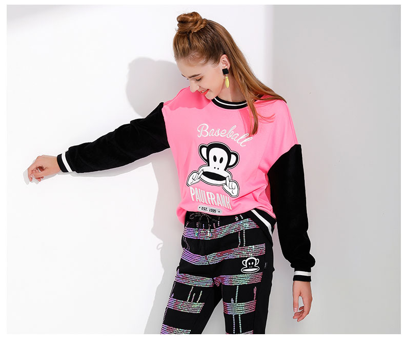 Sweatshirt femme PAUL SINGE FRANC GRANDE BOUCHE - Ref 3216627 Image 47