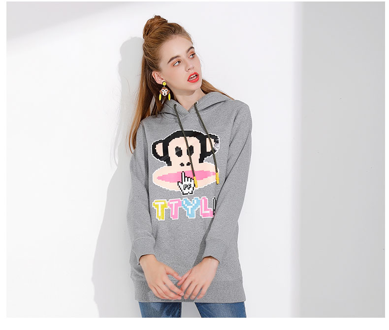 Sweatshirt femme PAUL SINGE FRANC GRANDE BOUCHE - Ref 3216627 Image 45