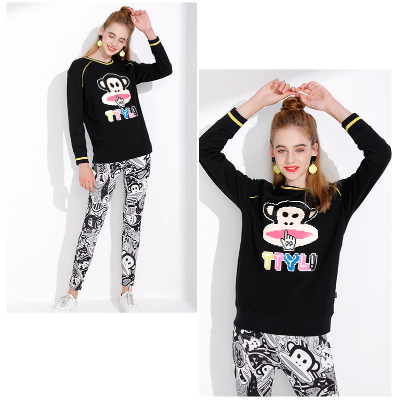 Sweatshirt femme PAUL SINGE FRANC GRANDE BOUCHE - Ref 3216627 Image 41