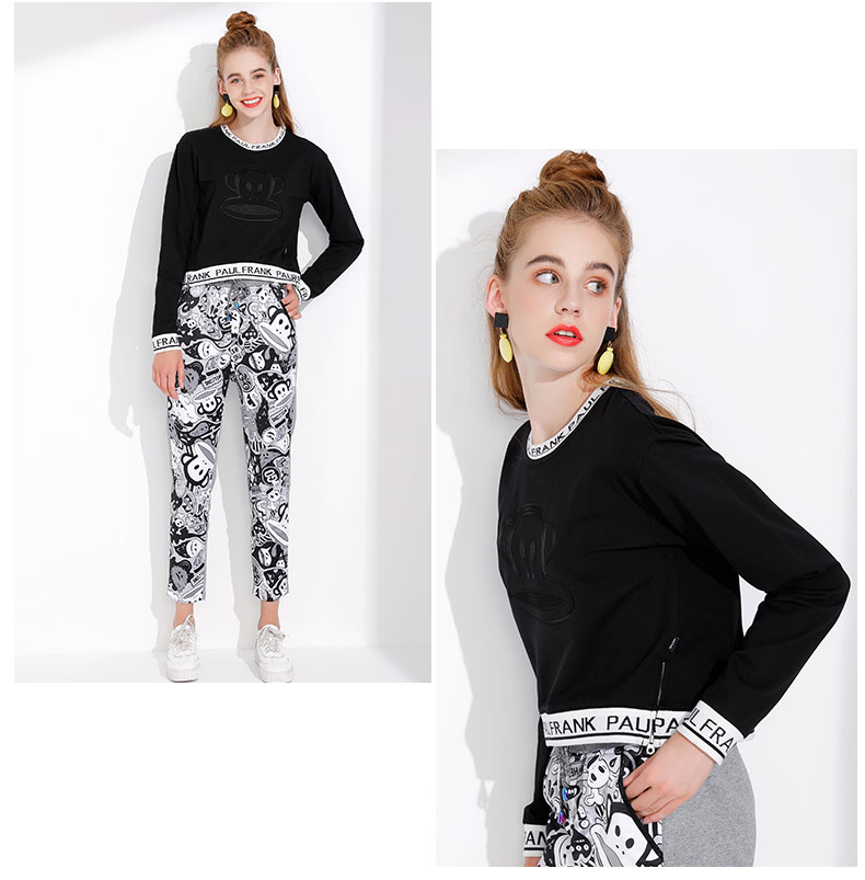 Sweatshirt femme PAUL SINGE FRANC GRANDE BOUCHE - Ref 3216627 Image 13