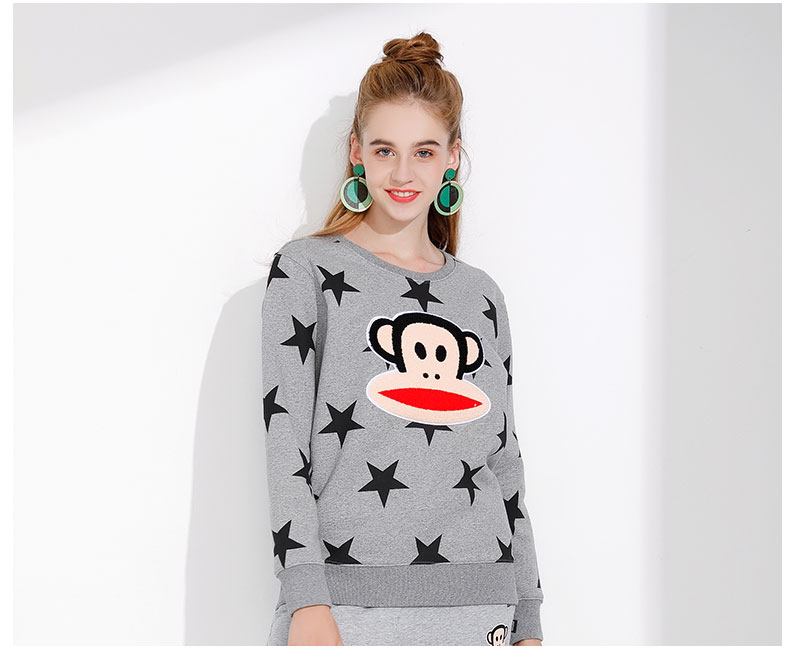 Sweatshirt femme PAUL SINGE FRANC GRANDE BOUCHE - Ref 3216627 Image 24