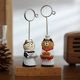 Small days are endless, cute desktop stand note holder, vertical panda photo holder, cartoon message small ornament