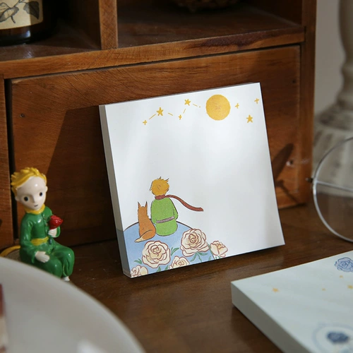 小日子不翻篇 Планетарная заметка с розой в составе, наклейка, планировщик