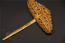 Ancient method handmade silver 9999 Silver 925 silvery inlaid silk silk silk jewelry headgear Museum copy